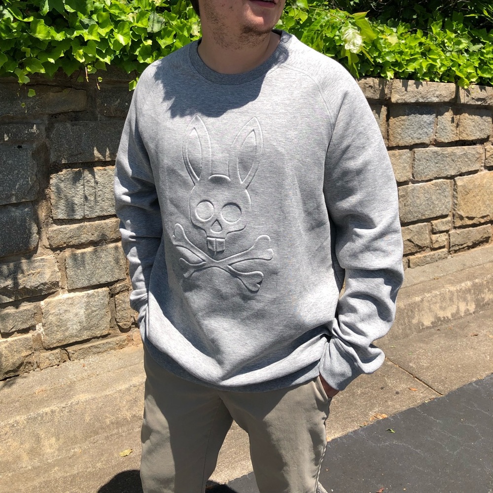 Psycho Bunny Sweatshirt - Heather Grey